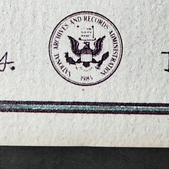 Vintage 1983 NARA Family Tree Posters Set 3 Unused Maternal Paternal Heavy Paper - Picture 7 of 10